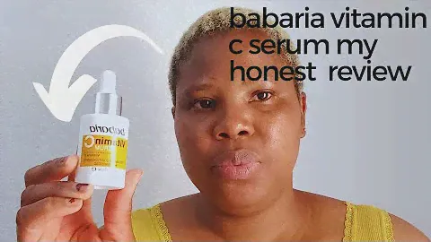 BABARIA  VITAMIN C SERUM MY HONEST REVIEW #vitaminc #skincare
