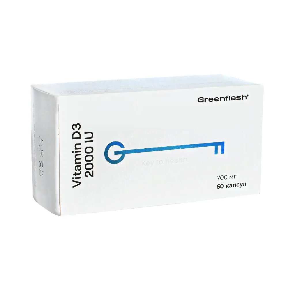 Greenflash Vitamin D3 2000 ME-0